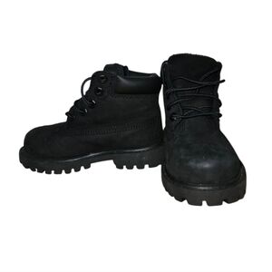 Timberland Kids Black‎ Boots Size 7 Streetwear